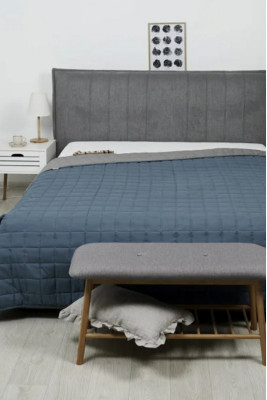 Покривало стьобане двустороннє Дует 140х210 см